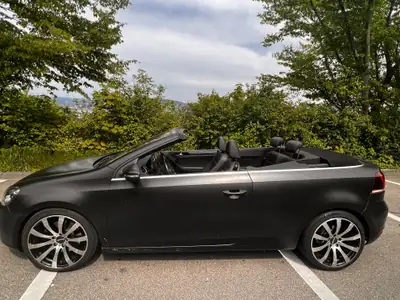 VW Golf Cabrio 2.0 TDI — Cabriolet diesel performant, 131'000 km, toit ouvert toute saison — Miniatur 15