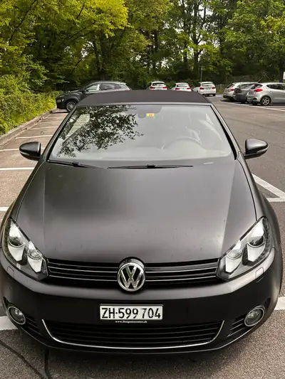 VW Golf Cabrio 2.0 TDI — Cabriolet diesel performant, 131'000 km, toit ouvert toute saison — Miniatur 19