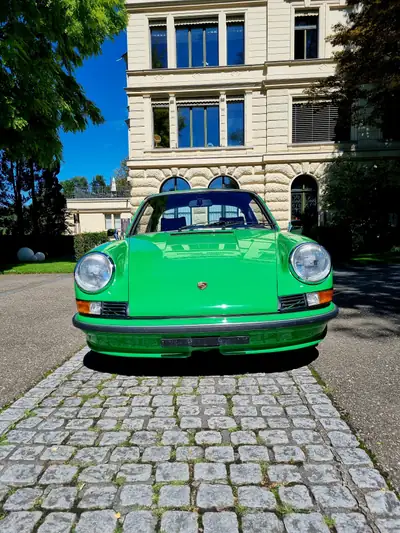 Porsche 911 2.4 T Targa 1972 — Légende cabriolet restaurée, moteur neuf — arrière