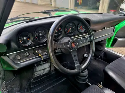 Porsche 911 2.4 T Targa 1972 — Légende cabriolet restaurée, moteur neuf — Miniature 12