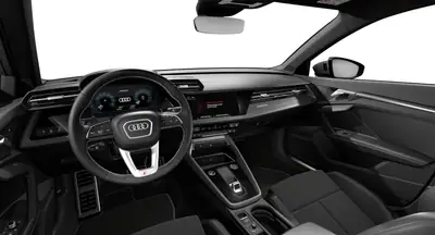 Audi A3 Sportback 35 TFSI S line — Compacte dynamique, kilométrage modéré, finition premium — tableau de bord