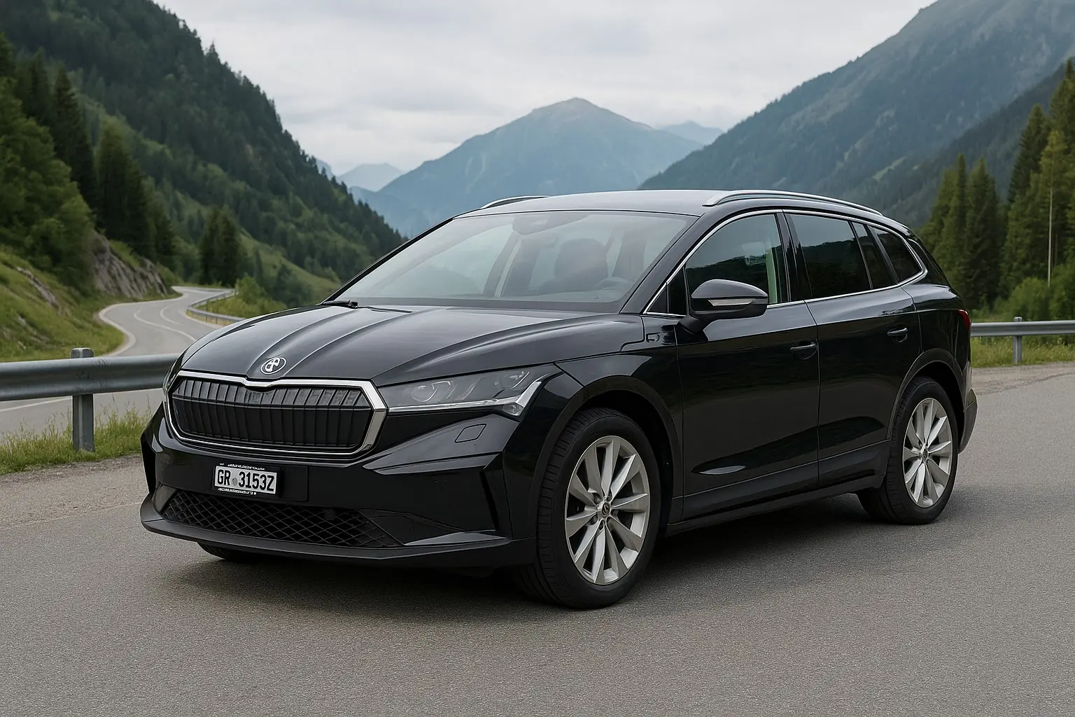 Skoda Enyaq iV 80x — SUV électrique performant, 47'600 km seulement