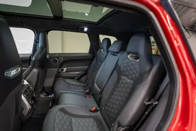 Range Rover Sport SVR 575 ch — Superbe V8 surcompressé, Italian Racing Red — Miniatur 9
