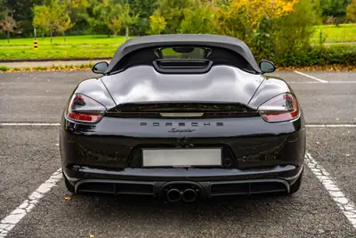 Porsche 718 Boxster Spyder 3.8 — Roadster sportif 375 ch, kilométrage exceptionnel — Miniature 11