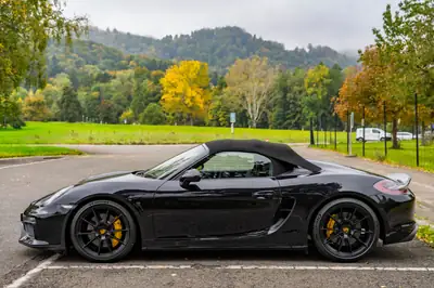 Porsche 718 Boxster Spyder 3.8 — Roadster sportif 375 ch, kilométrage exceptionnel — Miniature 13