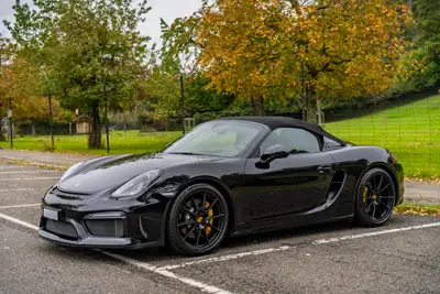 Porsche 718 Boxster Spyder 3.8 — Roadster sportif 375 ch, kilométrage exceptionnel — Miniature 14