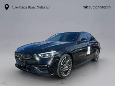 Mercedes-Benz C 300 AMG Line 4matic — Berline sportive hybride 281 ch, faible kilométrage — vue extérieure