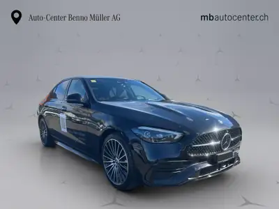 Mercedes-Benz C 300 AMG Line 4matic — Berline sportive hybride 281 ch, faible kilométrage — Miniature 7