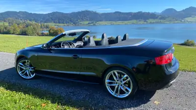 Audi A5 Cabriolet 3.0 TDI — Décapotable élégante, diesel puissant, quattro intégral — côté