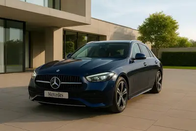 Mercedes-Benz C 220 d T — Break diesel hybride, 60 000 km, confort premium — Außenansicht