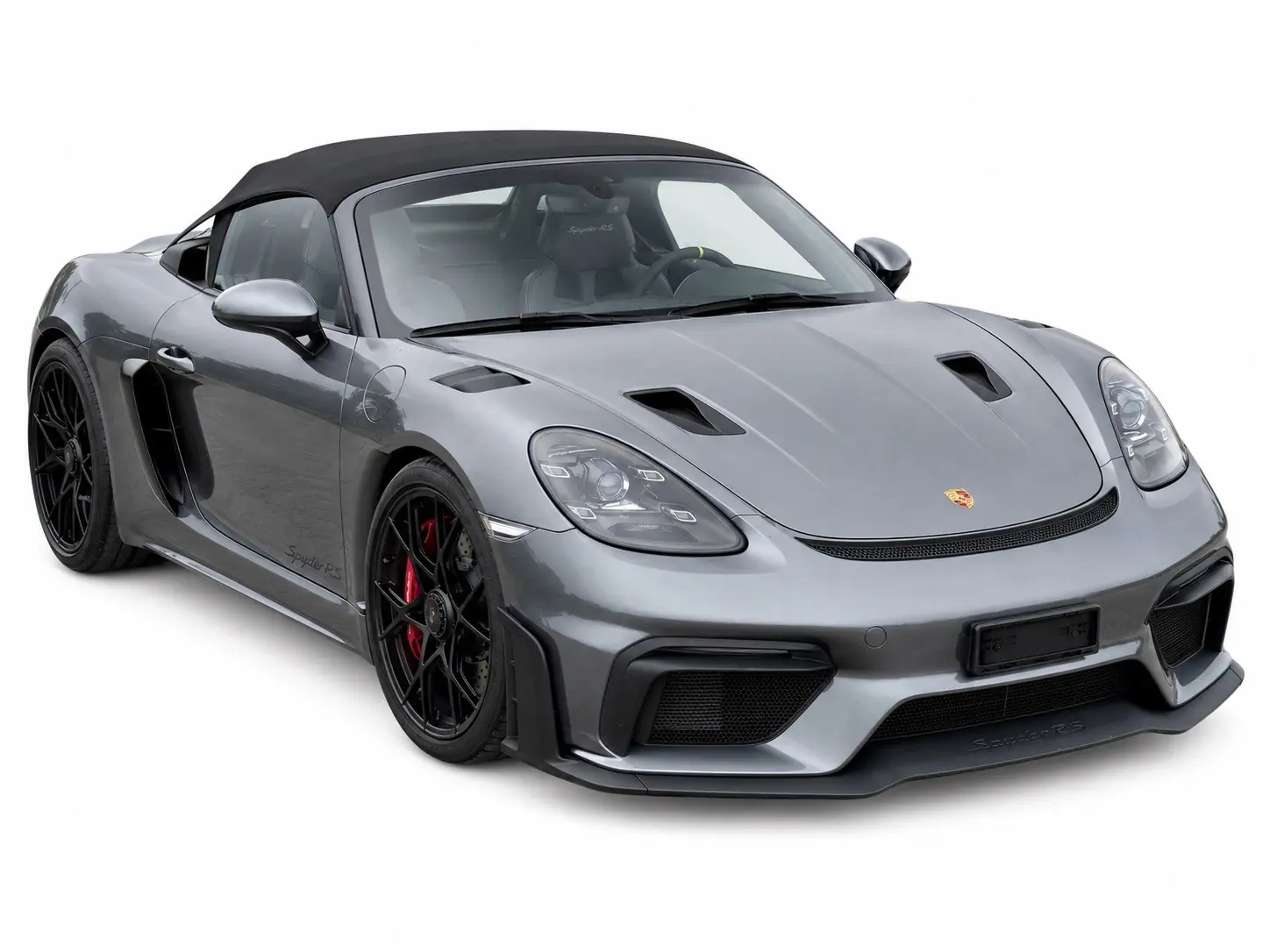 Porsche 718 Spyder RS — Roadster pur-sang 500 ch, quasi neuf avec garantie