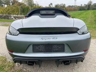 Porsche 718 Spyder RS — Roadster pur-sang 500 ch, quasi neuf avec garantie — Thumbnail 8