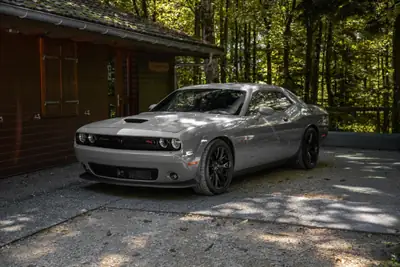 Dodge Challenger 6.4 V8 HEMI SRT ScatPack — Muscle car légendaire, 492 ch purs — vue extérieure