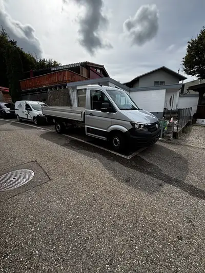 VW Crafter 2021 — Utilitaire fiable diesel, 96 500 km, équipements premium — vista posteriore
