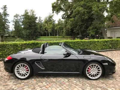 Porsche 718 Boxster S — Roadster mythique en boîte manuelle, 69'987 km seulement — Seitenansicht