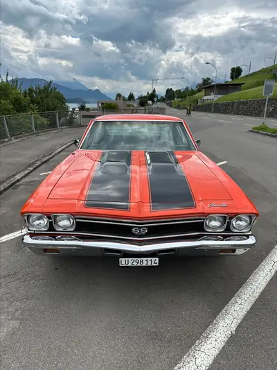 Chevrolet Chevelle 1968 — Coupé américain mythique, état impeccable — arrière