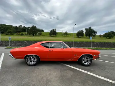 Chevrolet Chevelle 1968 — Coupé américain mythique, état impeccable — vue extérieure