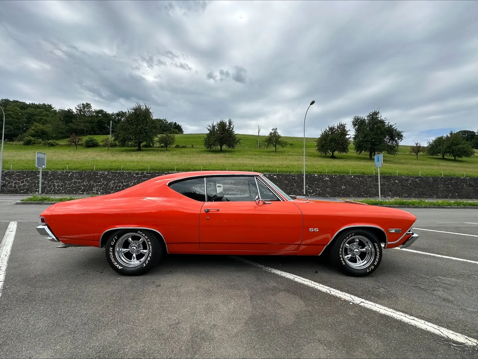 Chevrolet Chevelle 1968 — Coupé américain mythique, état impeccable — Außenansicht