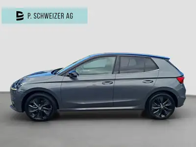 Skoda Fabia 1.0 TSI Style DSG — Citadine polyvalente, moteur turbo économe — Seitenansicht