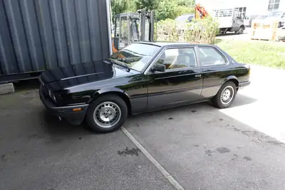 Maserati Biturbo SI 2.5 Black — Coupé sportif des années 80, véhicule de collection avec FIVA ID Card — arrière