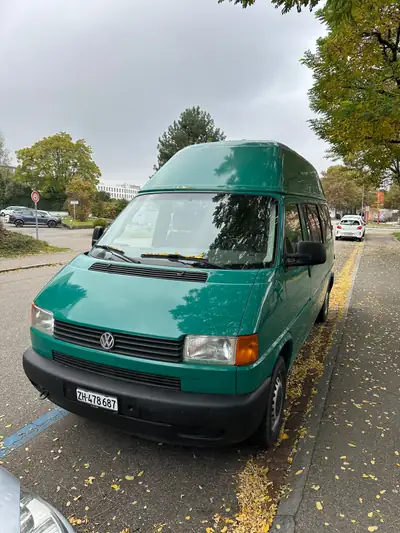 VW T4 2.5 Hochraum — Monospace spacieux 6 places, idéal camping et famille — vista esterna