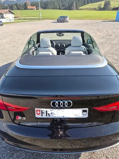 Audi S3 Cabrio 2.0 TFSI — Cabriolet sportif 301 ch, sans accident, équipement complet — arrière