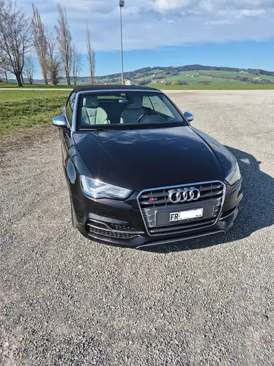 Audi S3 Cabrio 2.0 TFSI — Cabriolet sportif 301 ch, sans accident, équipement complet — côté