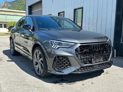 Audi RS Q3 Sportback quattro S tronic — 400 ch, design anthracite, seulement 36'000 km — side view