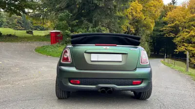 MINI Cooper John Cooper Works Cabriolet — Cabriolet sportif 211 ch, sans accident — côté