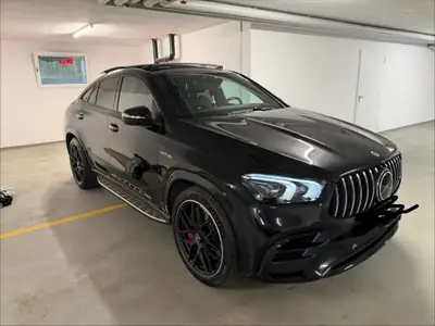Mercedes-Benz GLE 63 S AMG 4Matic+ — SUV coupé haute performance, 68000 km — Seitenansicht