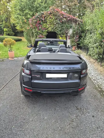 Land Rover Range Rover Evoque Cabriolet — Élégance décapotable, 4x4 polyvalent — intérieur