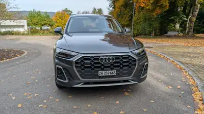 Audi Q5 55 TFSI e — SUV hybride rechargeable, 53'000 km, full équipé — Außenansicht