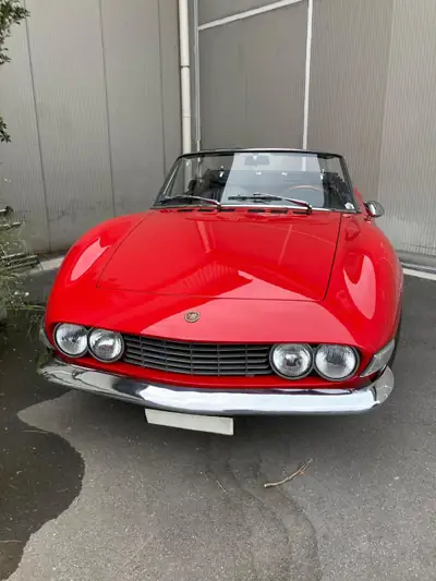 FIAT Dino Spider 1968 — Chef-d'œuvre cabriolet vintage, seulement 7000 km — Seitenansicht