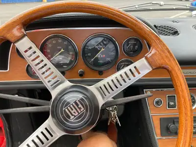 FIAT Dino Spider 1968 — Chef-d'œuvre cabriolet vintage, seulement 7000 km — Miniatur 9