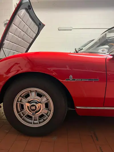 FIAT Dino Spider 1968 — Chef-d'œuvre cabriolet vintage, seulement 7000 km — Miniatur 8