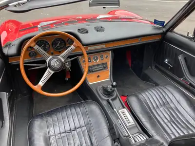 FIAT Dino Spider 1968 — Chef-d'œuvre cabriolet vintage, seulement 7000 km — Miniatur 13