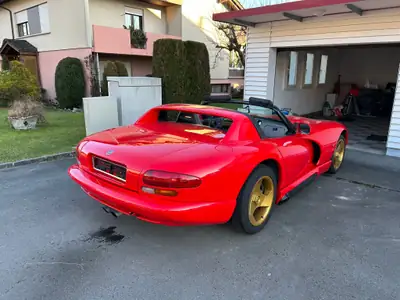 Chrysler Viper RT/10 1994 — Légendaire cabriolet américain, moteur 8.0L atmosphérique — Armaturenbrett