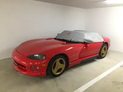 Chrysler Viper RT/10 1994 — Légendaire cabriolet américain, moteur 8.0L atmosphérique — Miniatur 15