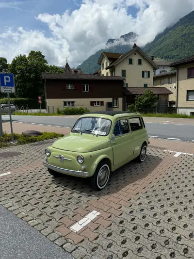 FIAT 500 Giardiniera 1973 — L'icône italienne pratique, 95'000 km, sans accident — fianco