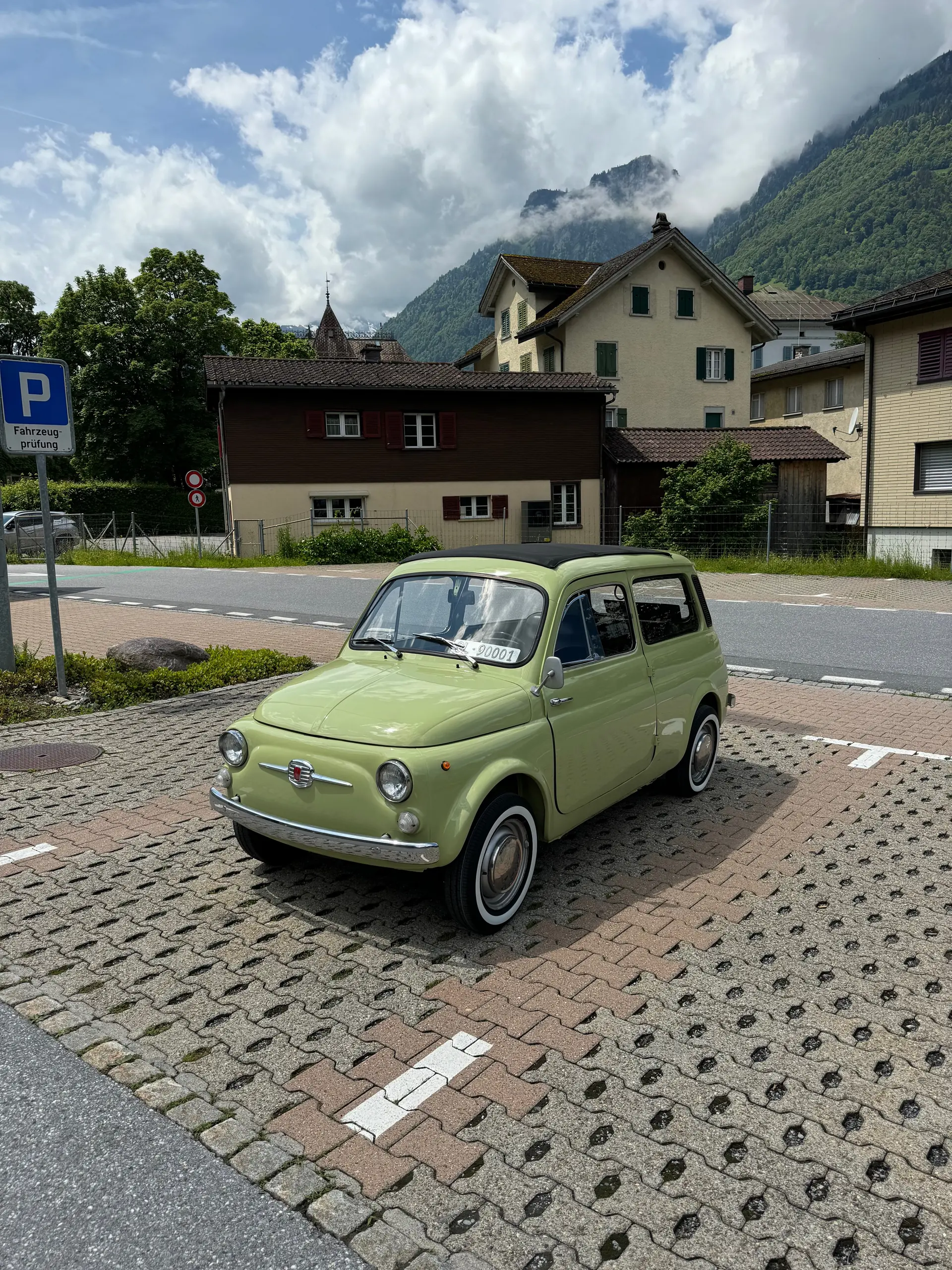 Fiat 500 1973 occasion Glarus — 2