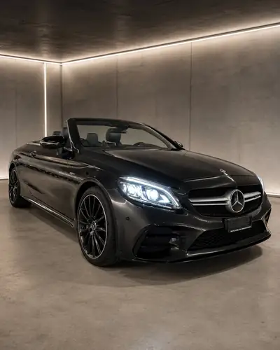 Mercedes-AMG C 43 Cabriolet 4Matic — Décapotable sportive 390 ch, état impeccable — interni