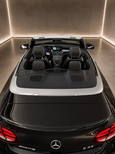 Mercedes-AMG C 43 Cabriolet 4Matic — Décapotable sportive 390 ch, état impeccable — dettaglio