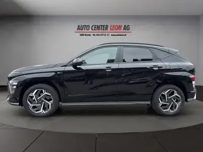 Hyundai Kona 1.6 GDi HEV N Line — Hybride essence, 50 km au compteur — rear view