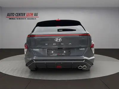 Hyundai Kona 1.6 GDi HEV N Line — SUV hybride compact, neuf avec garantie constructeur — dashboard