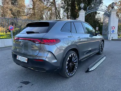 Mercedes-Benz EQE SUV 500 4Matic — Luxe électrique haute puissance, quasi neuf — tableau de bord