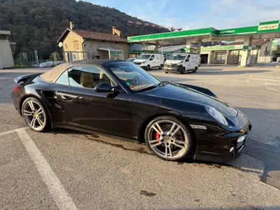 Porsche 911 Cabrio Turbo PDK — Roadster légendaire, 500 ch, sans accident — cruscotto