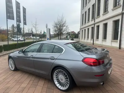 BMW 640i Gran Coupé — Élégance sportive et puissance maîtrisée, seulement 62'000 km — Heckansicht