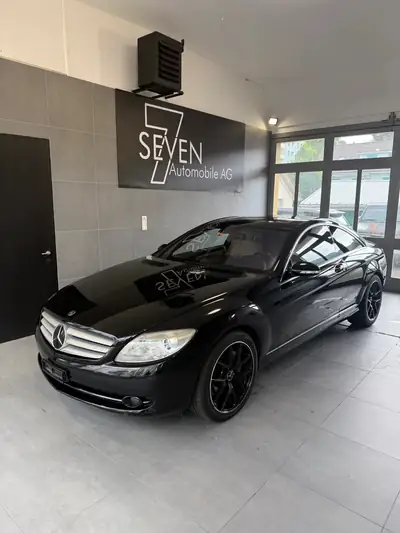 Mercedes-Benz CL 500 7G-Tronic — Grand coupé prestige, 388 ch et transmission automatique — vue extérieure