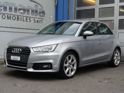Audi A1 Sportback 1.4 TFSI Sport S-tronic — Citadine dynamique, 130'000 km — side view