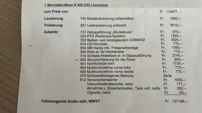 Mercedes-Benz S 400 CDI — Berline prestige diesel, 250 ch et équipement premium — Detail